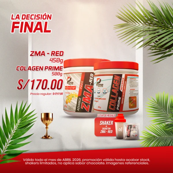 ZMA – Red – 450g / Collagen Prime – 500g
