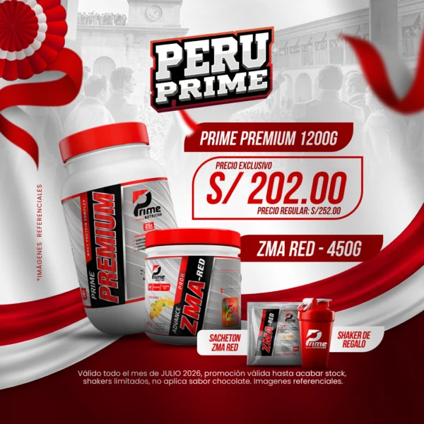 Prime Premium - 1200G / ZMA Red - 450G